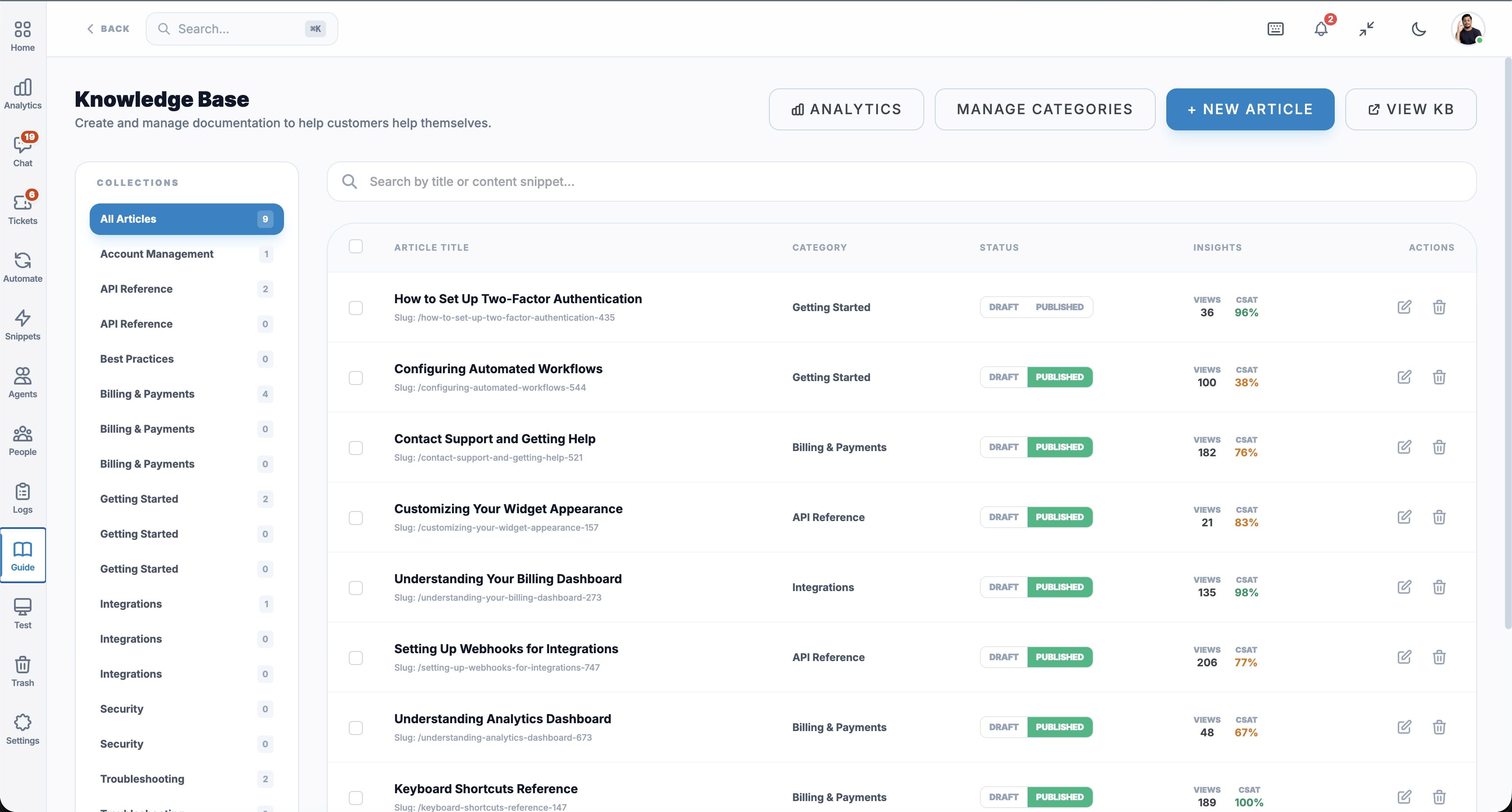 Replify knowledge base